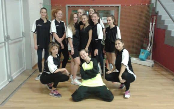 Okresní kolo florbalu starších žákyň