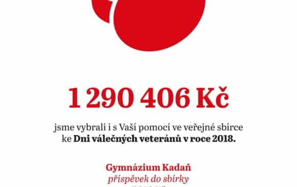 Den Válečných veteránů na Gymnáziu v Kadani
