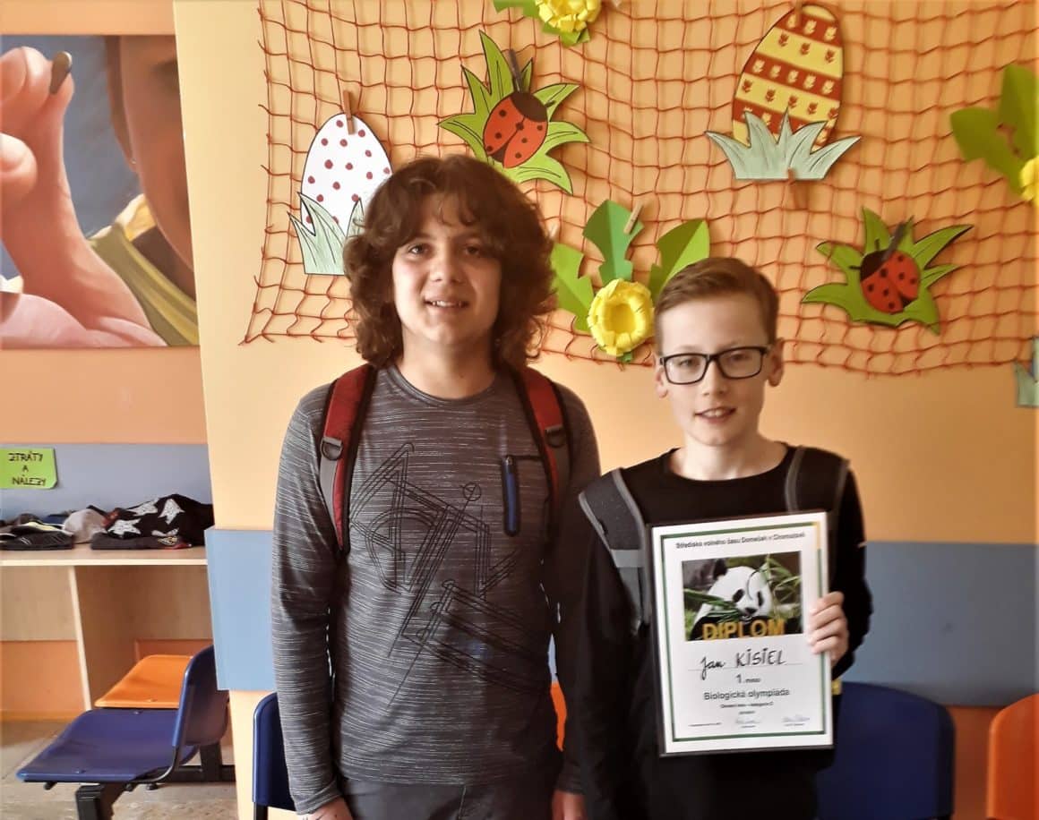 Zlato z olympiády z biologie