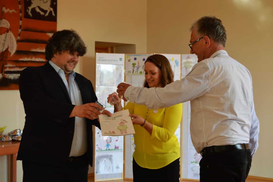 02_Orsulak-Poslova-Kratochvil_krest Křest nové dětské knihy s názvem Pohádky skřítka Lapišišky z Tiských skal