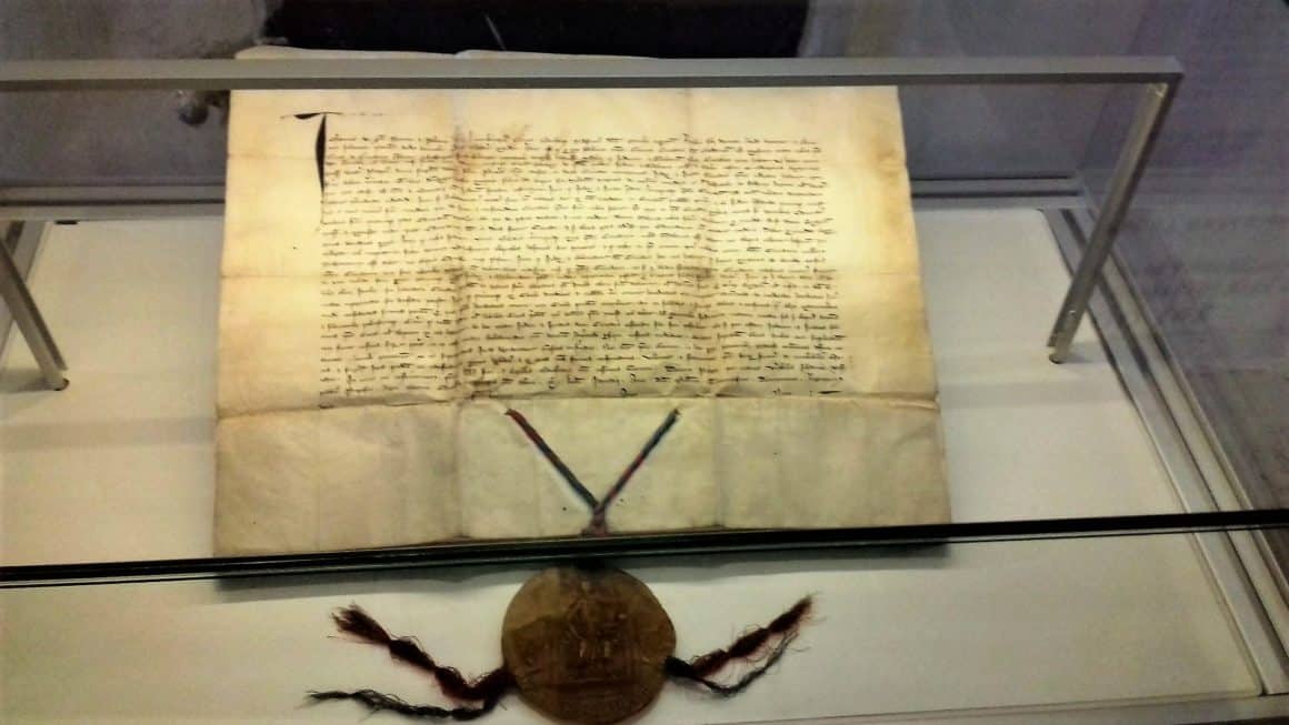 Archiv – Listina Jana Lucemburského