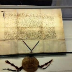 Archiv – Listina Jana Lucemburského