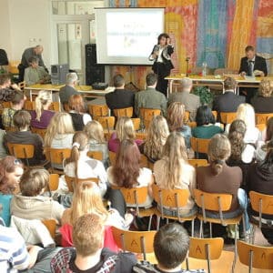 ministryně školství - PhDr. Miroslava Kopicová_06 Návštěva ministryně školství PhDr. Miroslavy Kopicové naší absolventky