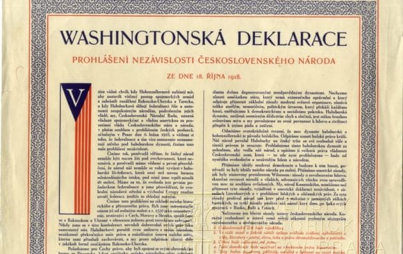 28. října Den vzniku Československa