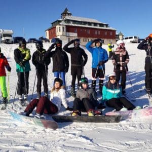 Útržky z našeho lyžáku