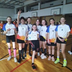 Turnaj v přehazované mladších žákyň