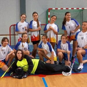 Bronzová medaile – florbalový turnaj primy a sekundy