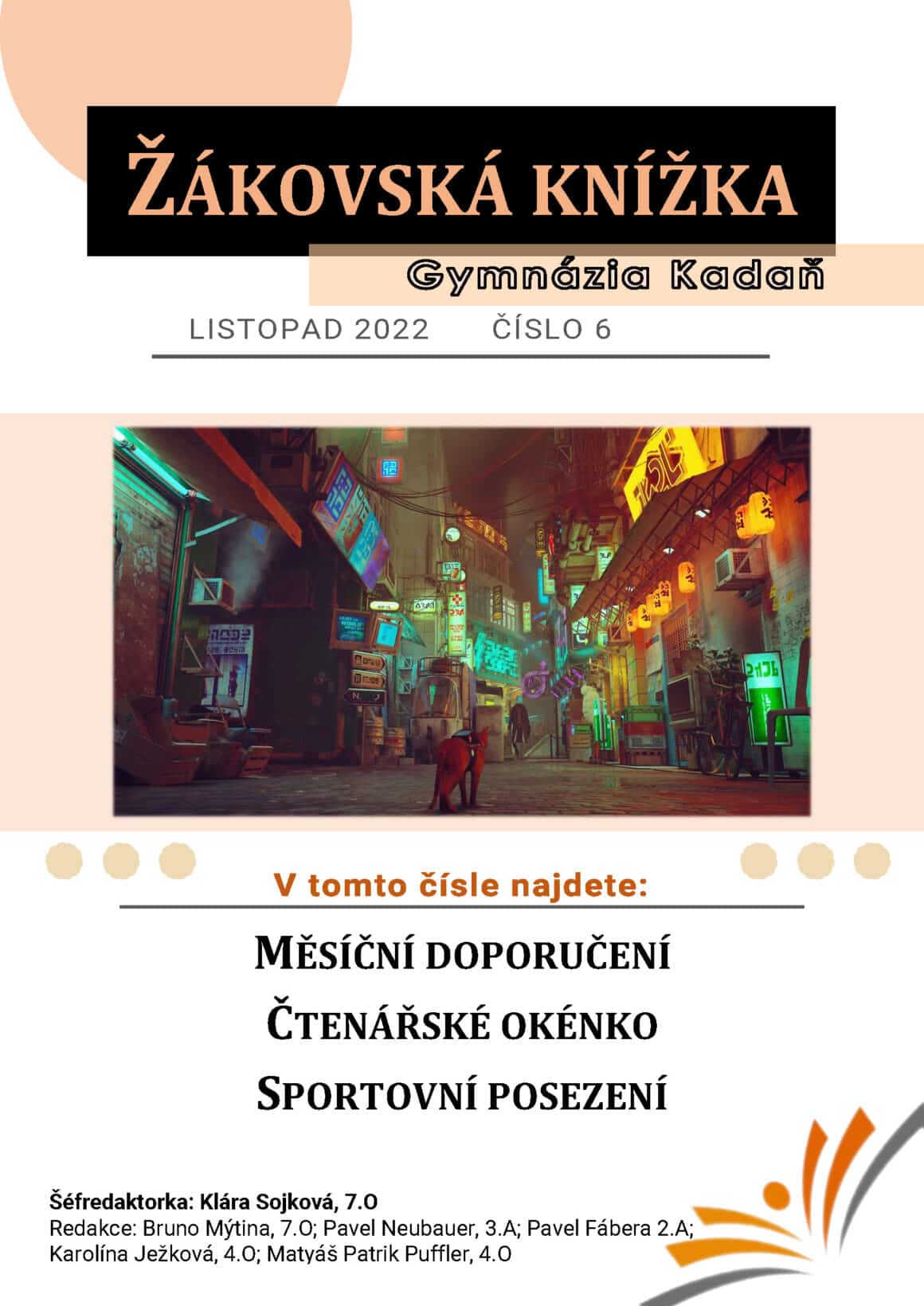 ŽÁKOVSKÁ KNÍŽKA (ŽÁKAJDA) „Od studentů pro studenty“ č. 6/2022