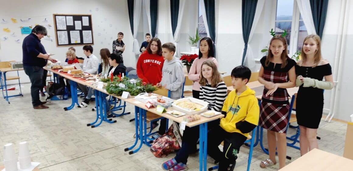 GymkAdvent prima spani 16 „Gymka Advent“ a spaní ve škole s primou