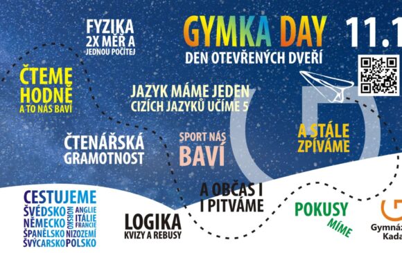 11. 1. Gymka Day 2023 – den otevřených dveří Gymnázia Kadaň