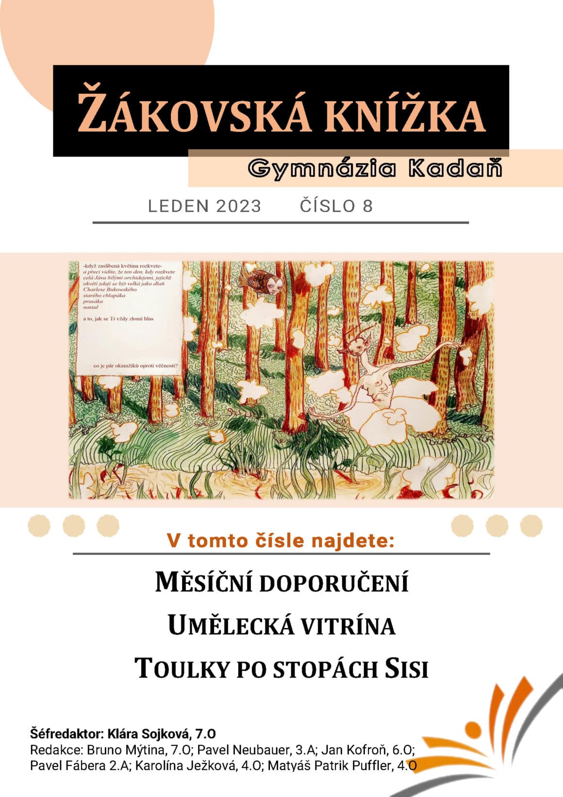 ŽÁKOVSKÁ KNÍŽKA (ŽÁKAJDA) „Od studentů pro studenty“ č. 8/2023