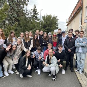 Prváci v Domově seniorů v Kadani