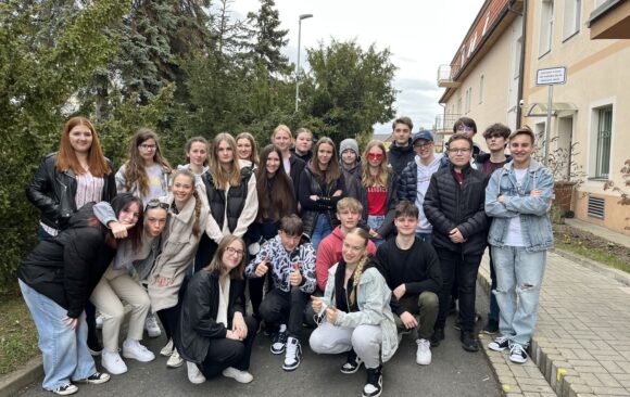 Prváci v Domově seniorů v Kadani