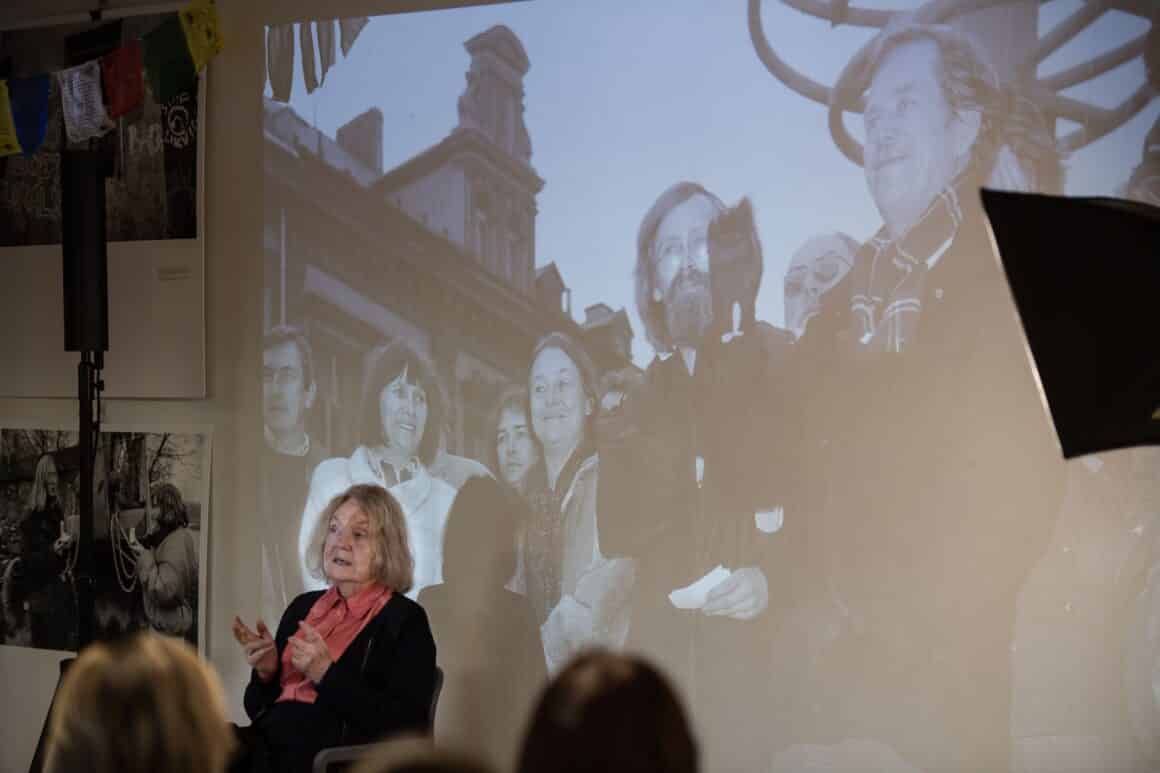 STAFEK-FOTO Beseda se spisovatelkou a disidentkou Edou Kriseovou