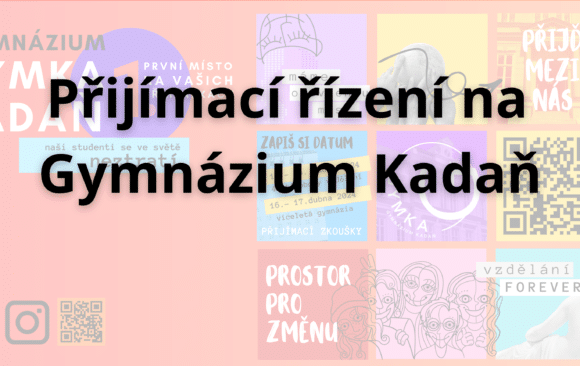 Přijímací řízení na Gymnázium Kadaň
