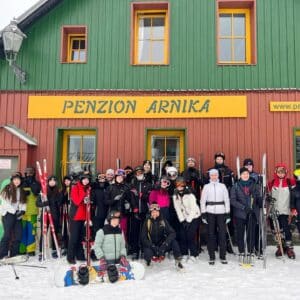 Lyžařský kurz na Božím Daru