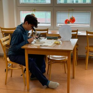 Biologická olympiáda a další vybojovaný postup do krajského kola