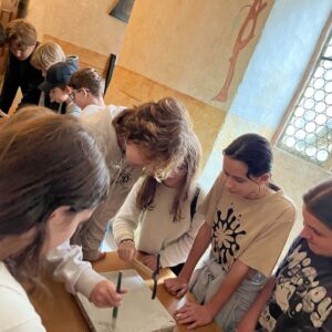 Návštěva františkánského kláštera v Kadani