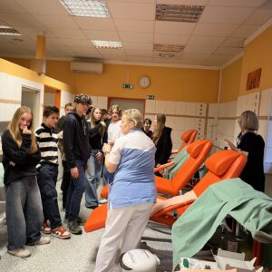 Budoucí lékaři a lékařky v kadaňské nemocnici