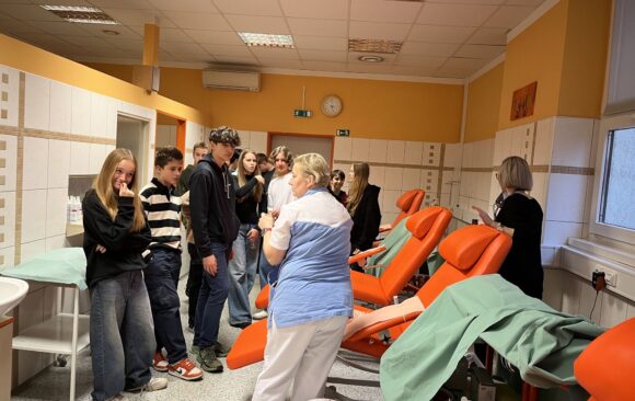 Budoucí lékaři a lékařky v kadaňské nemocnici