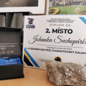 Úspěch na literární scéně: 2. místo v soutěži Chomutovský kalamář 2025