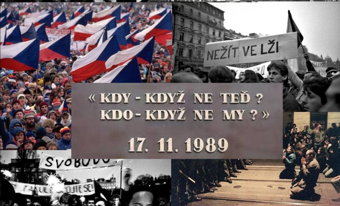 Den boje za svobodu a demokracii a Mezinárodní den studentstva