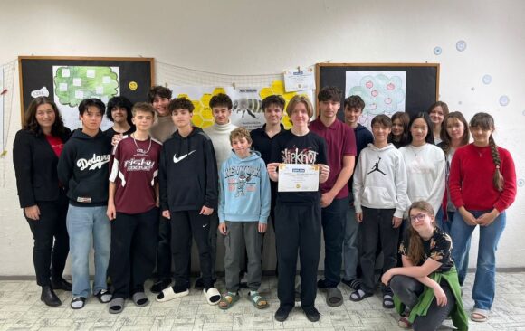 Němčináři z kvarty nejlepší v kraji