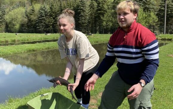 Exkurze na jeseteří farmu v Bečově nad Teplou