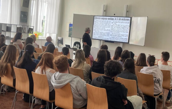 O kindertransportech s Martinem Šmokem